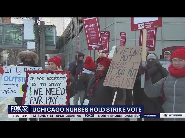 UChicago nurses to vote on strike authorization