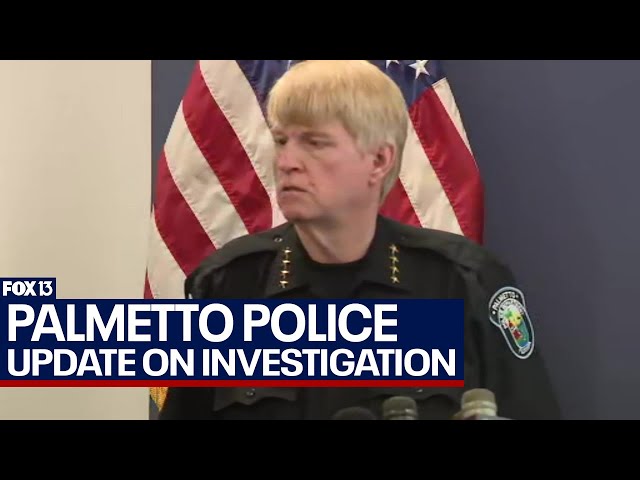 Palmetto Police provide update on investigation into death of suspect in custody