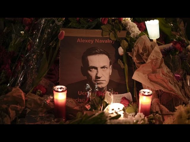 Rassemblement en hommage à Alexeï Navalny à Rome