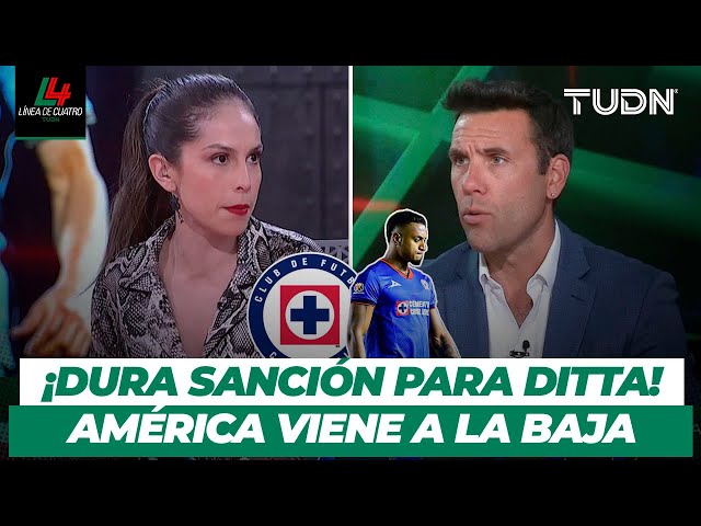 ¡Cruz Azul, el MEJOR línea por línea!  DURA SANCIÓN para Ditta ¿América se DESINFLA? |Resumen L4