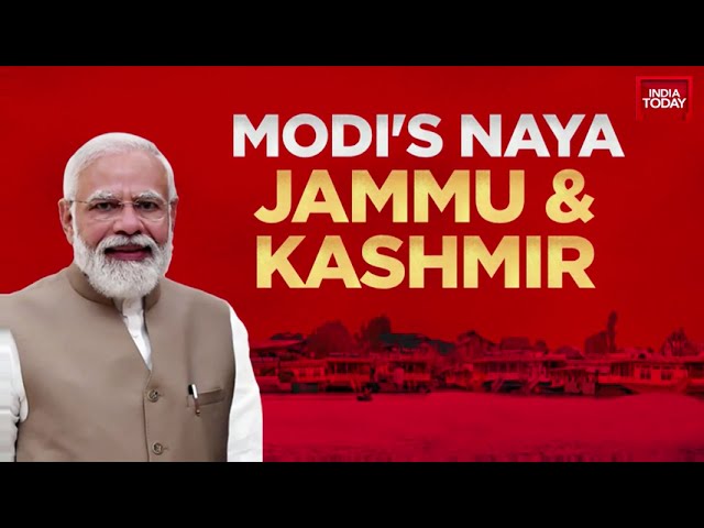 PM Modi Inaugurates 32,000 Crore Projects in Jammu; Promises Development