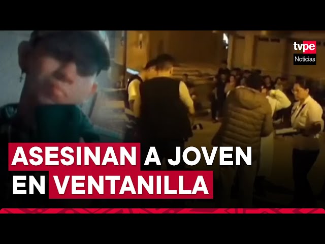 Ventanilla: joven de 19 años fue asesinado tras salir de cabina de Internet