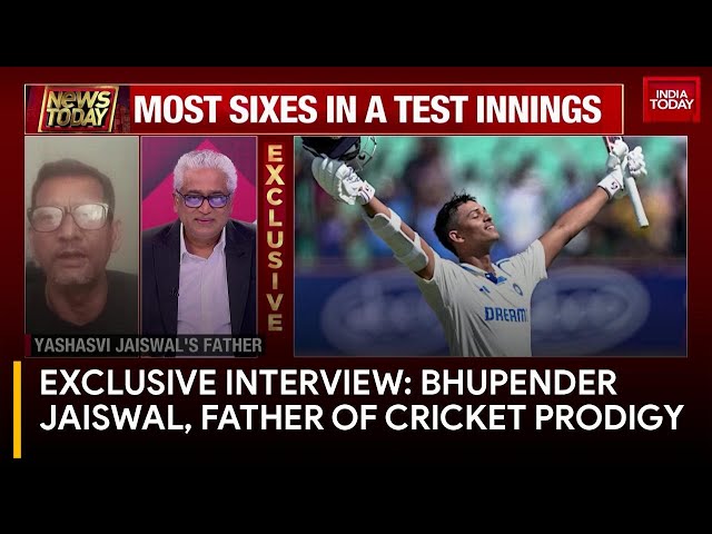 Yashaswi Jaiswal's Father Dishes on his Son's Cricket Achievements