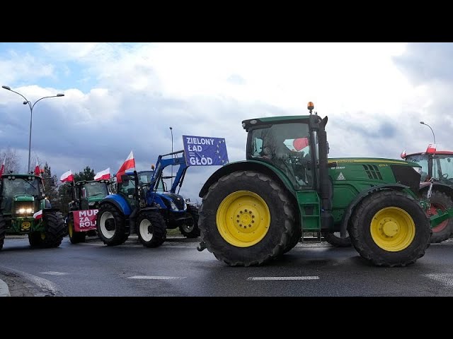 Polish farmers block Ukraine's border as protests intensify against non-EU imports