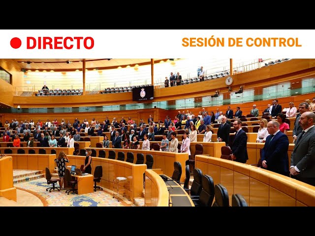 SENADO  EN DIRECTO: 1ª SESIÓN de CONTROL al GOBIERNO tras las ELECCIONES GALLEGAS | RTVE