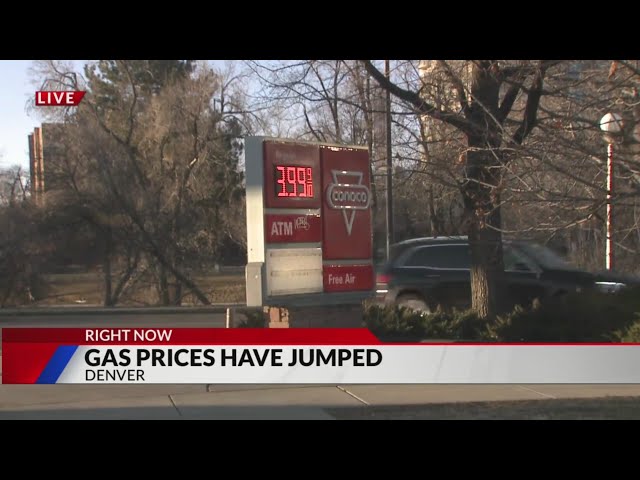 Gas prices jumping by 25 cents a gallon