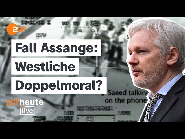 Entscheidende Anhörung: Wikileaks-Gründer Assange droht Auslieferung an die USA | ZDFheute live