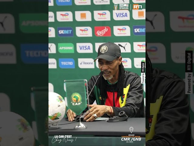 CAN 2023 | conférence de presse d'avant match Cameroun vs Gambie