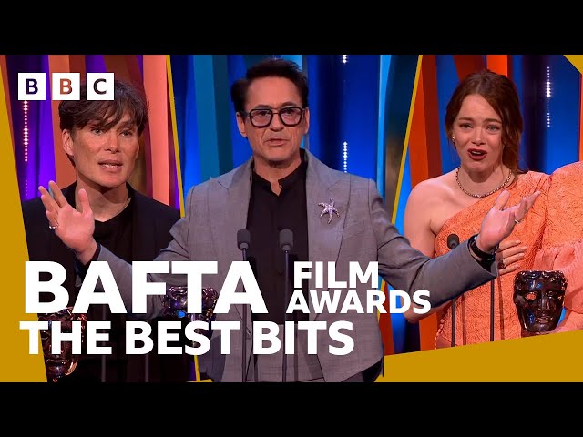 All the best bits from the 2024 BAFTA Film Awards  - BBC