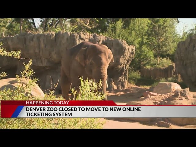 Denver Zoo closed Tuesday to move to new ticketing system