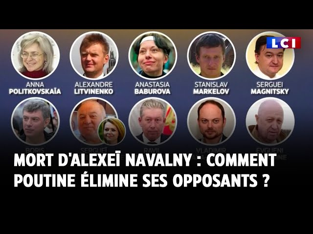 Mort d'Alexeï Navalny : comment Poutine élimine ses opposants ?