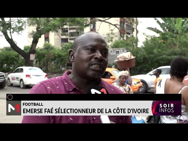 Emerse Faé, sélectionneur de la Côte d´Ivoire