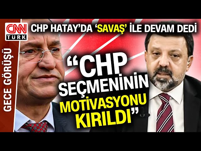 CHP Hatay'da Neden Lütfü Savaş'ı Aday Gösterdi? M. Yiğitel'den "Lütfü Savaş Geri