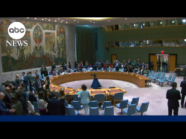 US votes against UN resolution calling for immediate cease-fire in Gaza