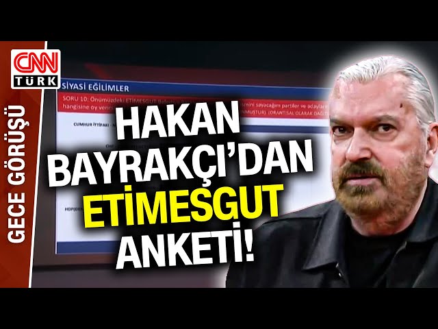 Yerel Seçim Anketlerinde Etimesgut'ta Son Durum! Hakan Bayrakçı Aktardı