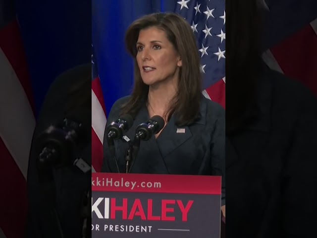 Nikki Haley 'not going anywhere,' vows to keep fighting Donald Trump #Shorts