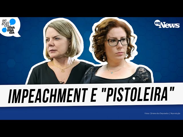 ZAMBELLI ENCABEÇA PEDIDO DE IMPEACHMENT CONTRA LULA; GLEISI REAGE: "PISTOLEIRA"