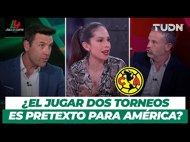 ¿PRETEXTOS en América?  Rafa Puente Jr DEFIENDE el 'bajón' de las águilas | TUDN