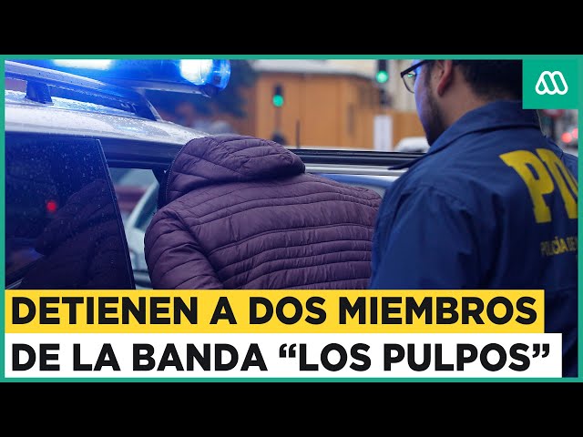 Capturan a dos miembros de "Los Pulpos": Banda peruana opera en Chile