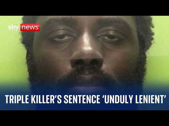 Nottingham triple killer's 'unduly lenient' sentence to be referred to Court of Appea