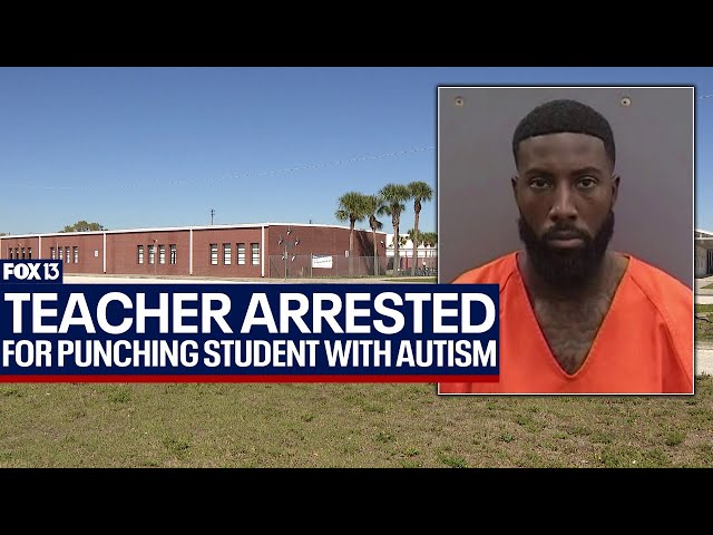 Florida teacher accused of punching student with autism