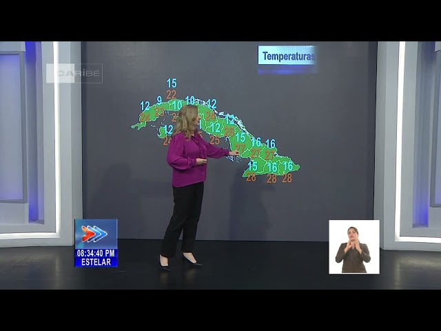 El tiempo en Cuba: Día invernal en occidente y centro, lluvias en el oriente