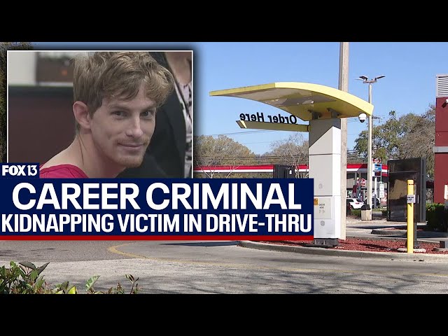 Florida man accused of bringing kidnapping victim to McDonald's drive thru