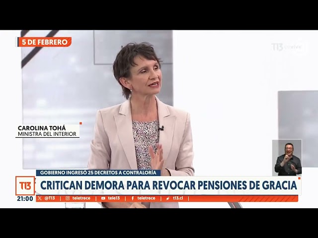 Critican demora para revocar pensiones de gracia