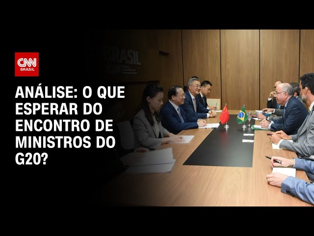 Análise: O que esperar do encontro de ministros do G20? | WW