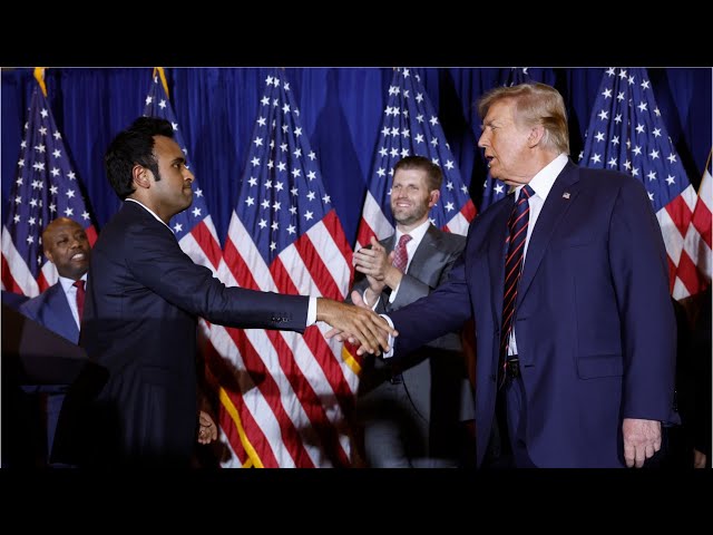 Donald Trump confirms Vivek Ramaswamy is on vice president shortlist