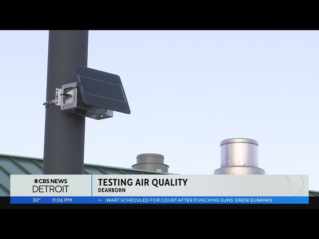 City of Dearborn testing air quality with new monitors