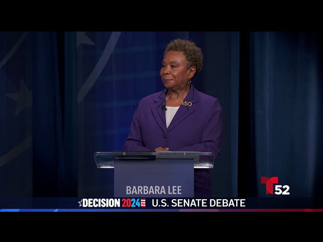 Rep. Barbara Lee explains what she's doing about crime in Oakland