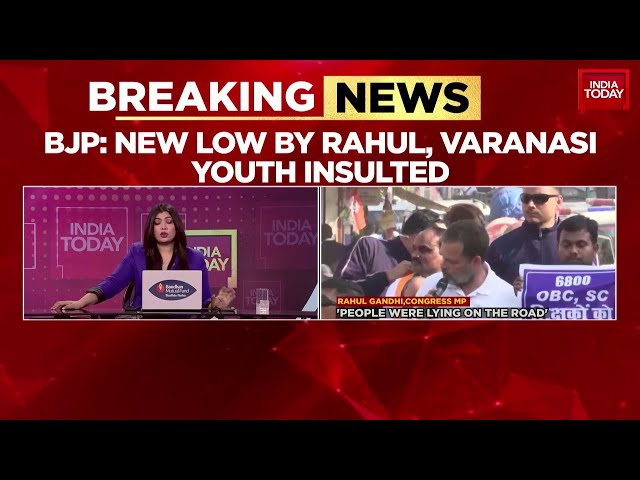 BJP's Ravi Shankar Prasad Criticises Rahul Gandhi for Remarks on U.P Youth | Rahul Gandhi News