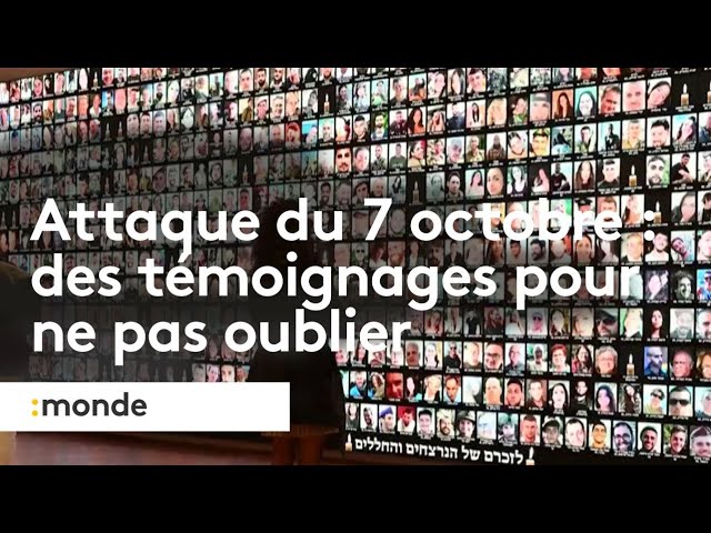 Attaque du 7 octobre : collecter des témoignages pour ne pas oublier