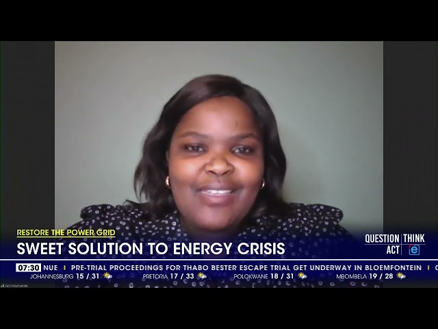 Restore the power grid | Sweet solution to energy crisis