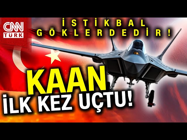 SON DAKİKA! Tarihi Anlar: KAAN Gökyüzünde! 5. Nesil Savaş Uçağı KAAN İlk Uçuşunda Başarılı #Haber