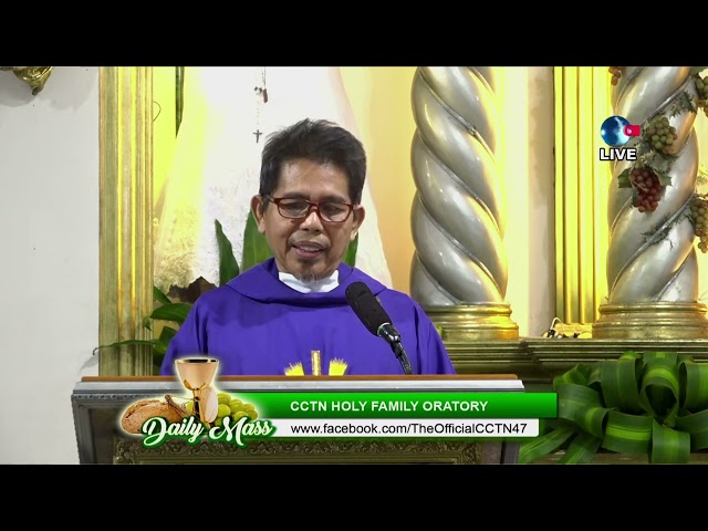 21  FEBRUARY 2024 - HOMILY by Rev. Fr. Jose Adonis Aquino