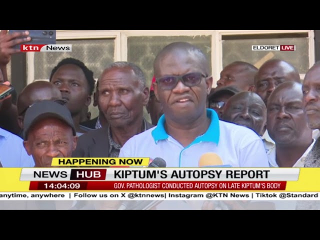 Kelvin Kiptum's autopsy results revealed