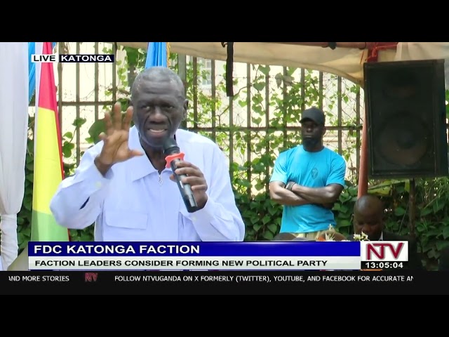 Katonga road FDC faction proposes new party