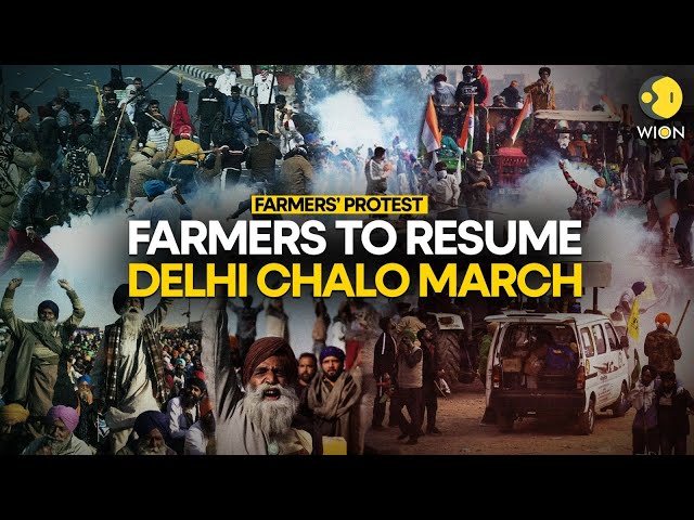 Farmers' Protest LIVE Updates: Police fire tear gas on Indian farmers marching to capital | WIO