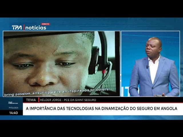 ⁣Valor acrescentado:  A importância das tecnologias na dinamização do seguro em Angola 19.02.2024