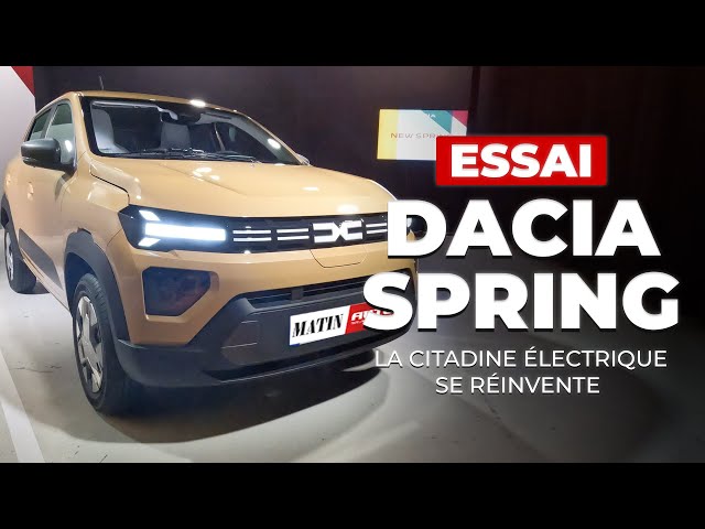 "Le Matin Auto" au volant de la nouvelle Dacia Spring