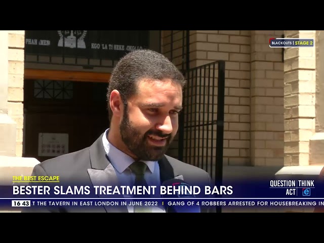 The Best Escape | Thabo Bester slams treatment behind bars