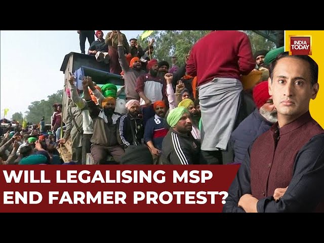 Newstrack With Rahul Kanwal LIVE: No End To Farmer Protest | Chalo Delhi March Farmer Protest
