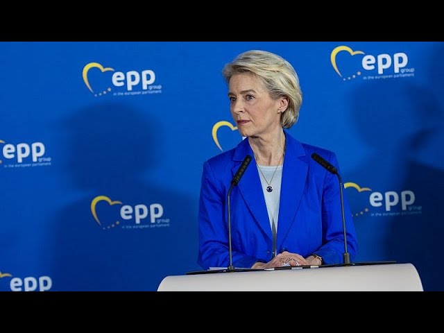 Ursula von der Leyen fixe ses limites d’une majorité à l’issue des élections européennes