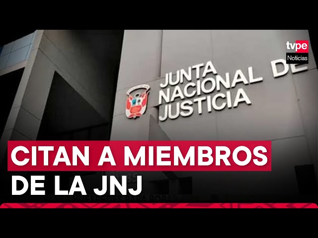 Comisión Permanente citó para el 26 de febrero a miembros de la JNJ