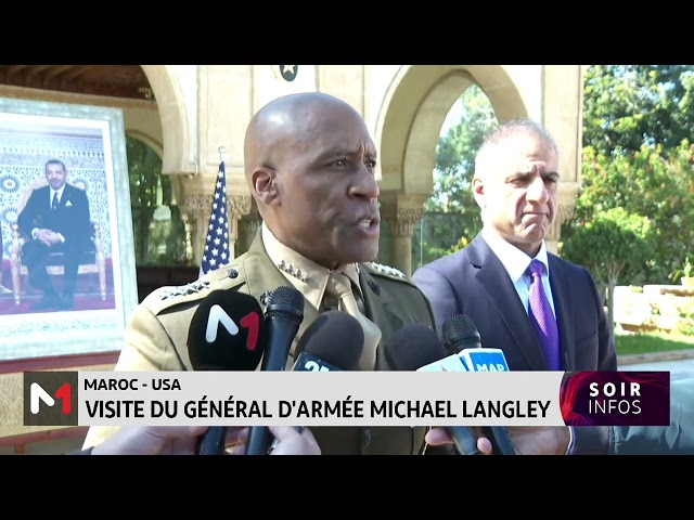 Maroc-USA: Visite du Général d´armée Michael Langley