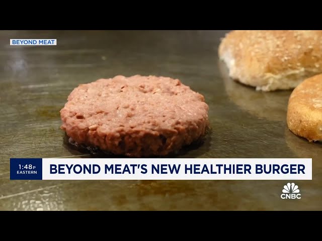 Beyond Meat introduces new, healthier burger