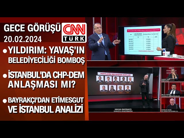 İstanbul'da CHP-DEM anlaşması mı? | Bayrakçı'dan Etimesgut-İstanbul analizi - Gece Görüşü 