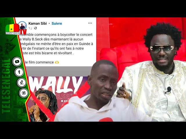 les guinéens menacent Wally Seck _ Mara Niass averti Mbaye Kouthia